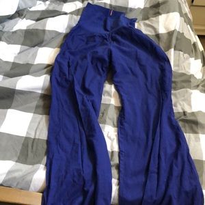 Hardtail wide leg purple pants medium